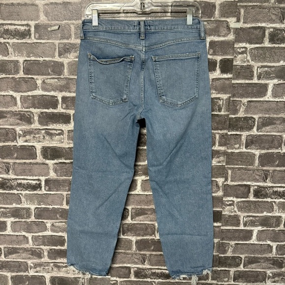 Agolde 90'S PINCH WAIST HIGH RISE STRAIGHT jeans IN NAVIGATE - Picture 8 of 11